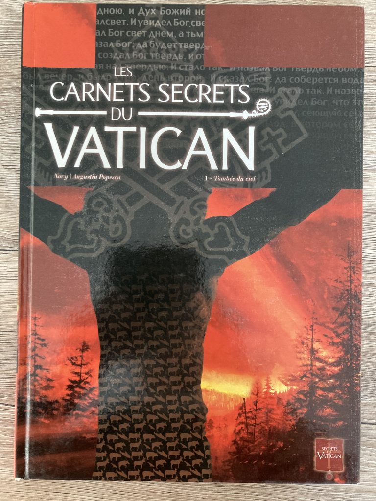 bande dessinée album carnets secrets du Vatican (Les)
