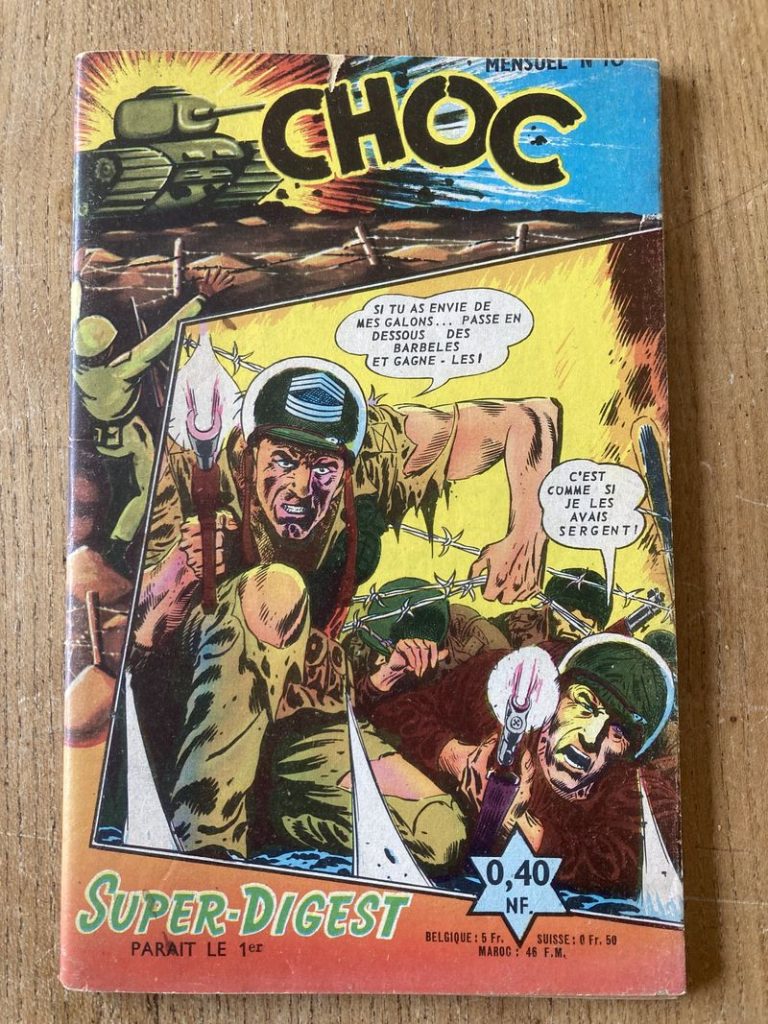Choc petit format bande dessinée